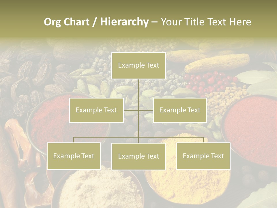 Season Food Mace PowerPoint Template