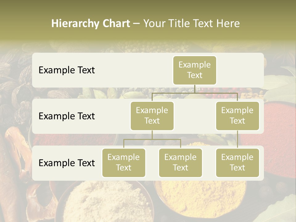 Season Food Mace PowerPoint Template