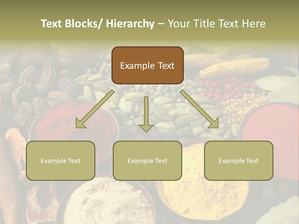 Season Food Mace PowerPoint Template
