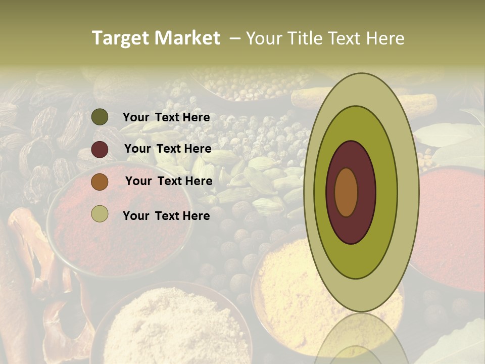 Season Food Mace PowerPoint Template