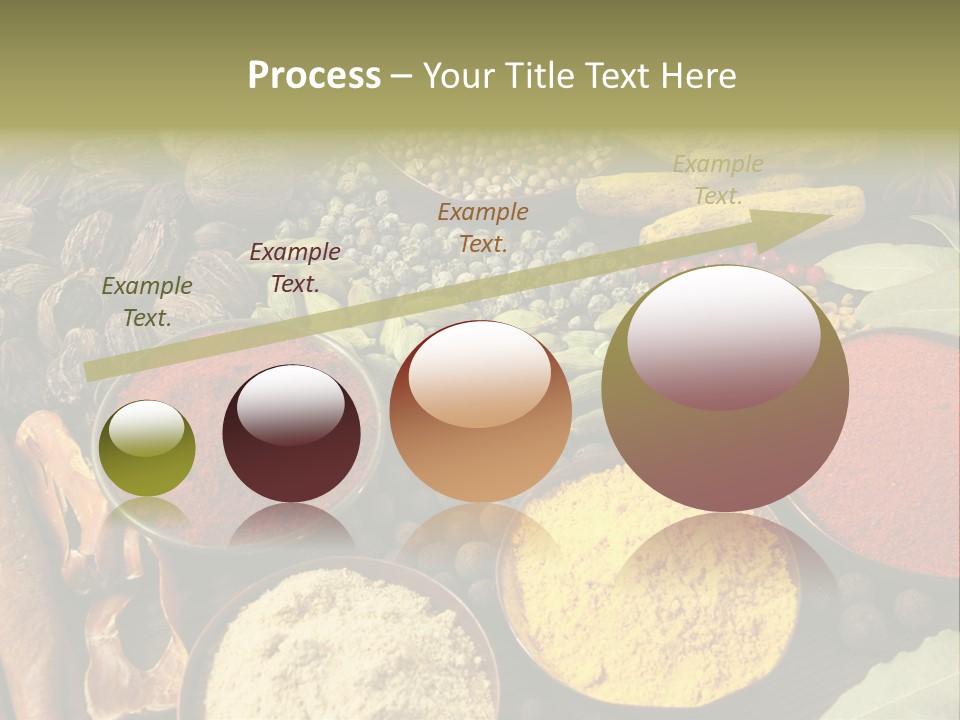 Season Food Mace PowerPoint Template