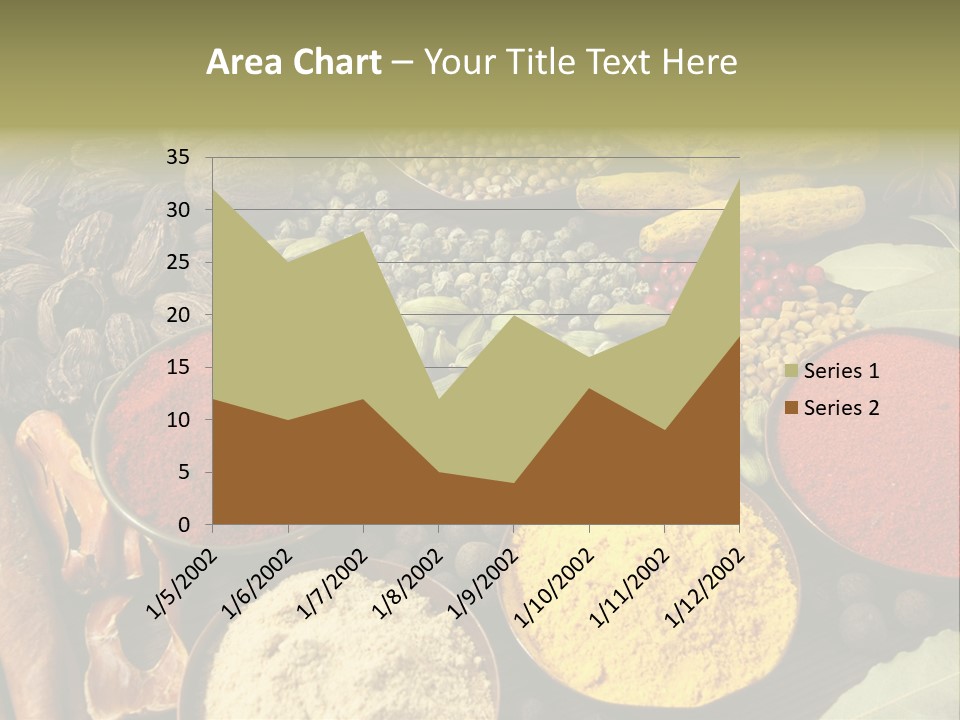 Season Food Mace PowerPoint Template