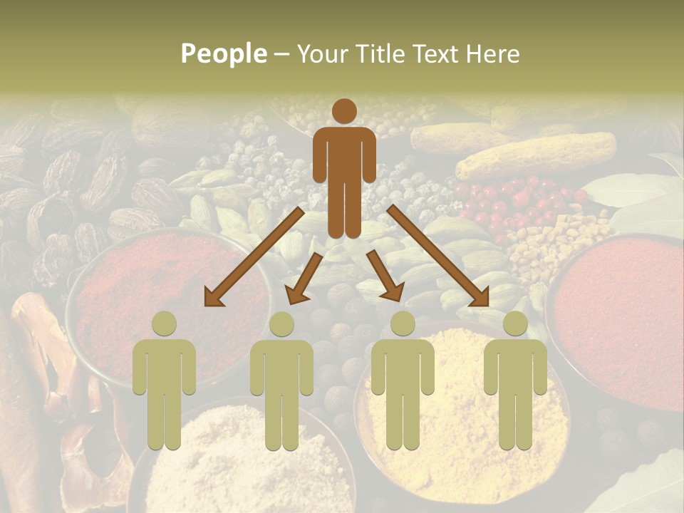 Season Food Mace PowerPoint Template
