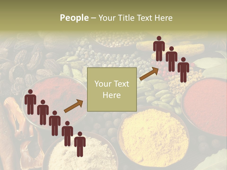 Season Food Mace PowerPoint Template