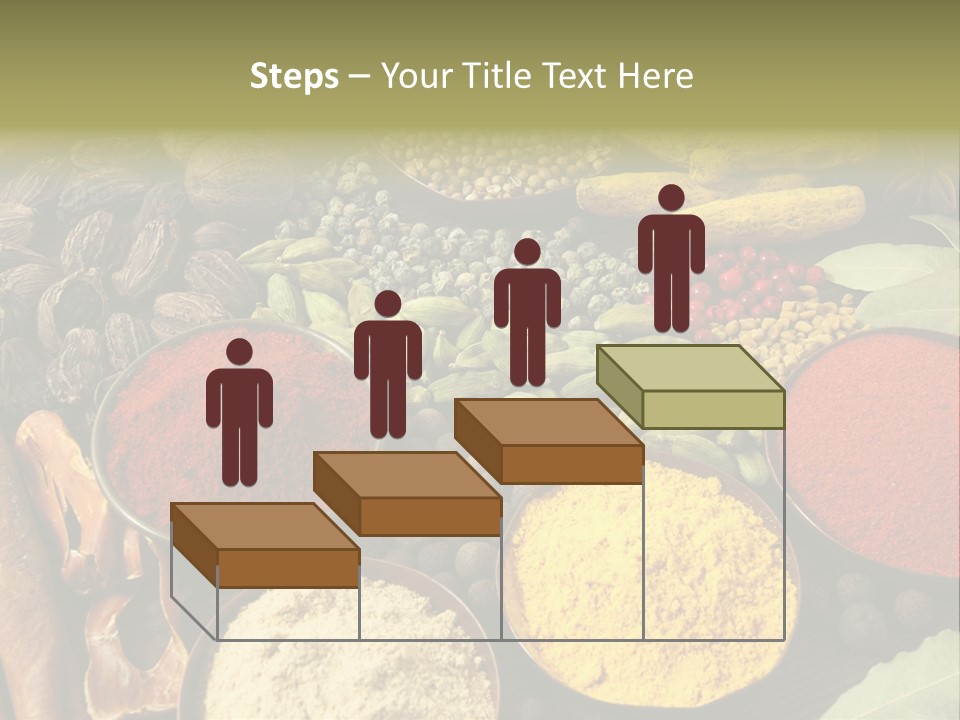 Season Food Mace PowerPoint Template