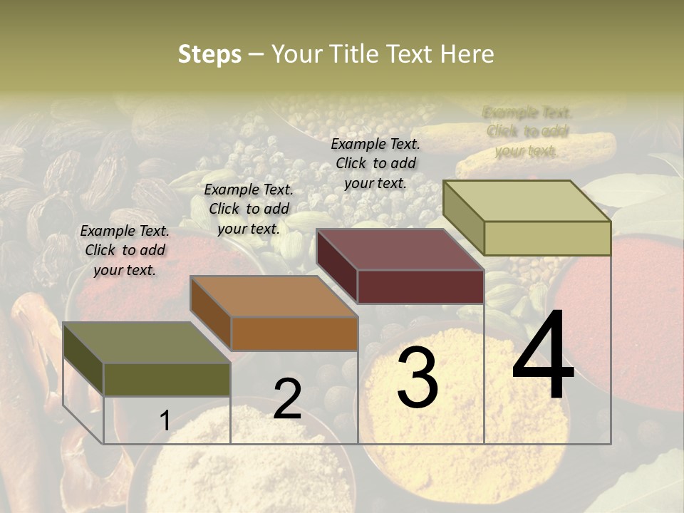 Season Food Mace PowerPoint Template