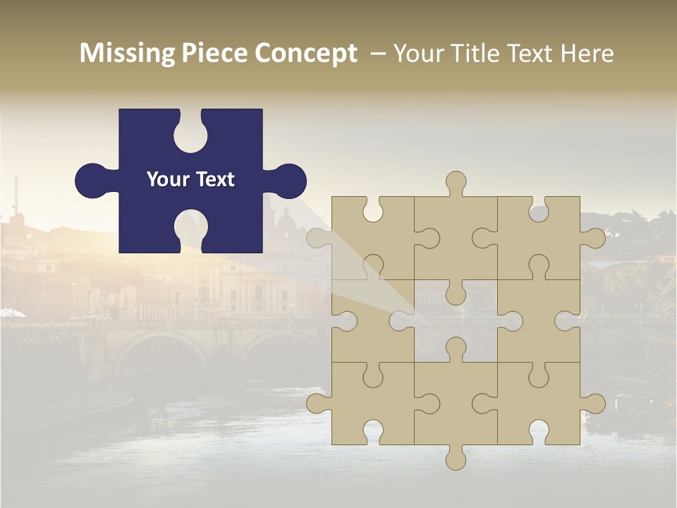 Panoramic River Religion PowerPoint Template