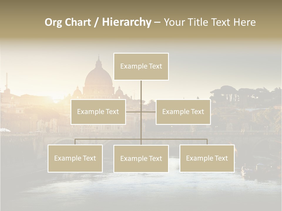 Panoramic River Religion PowerPoint Template