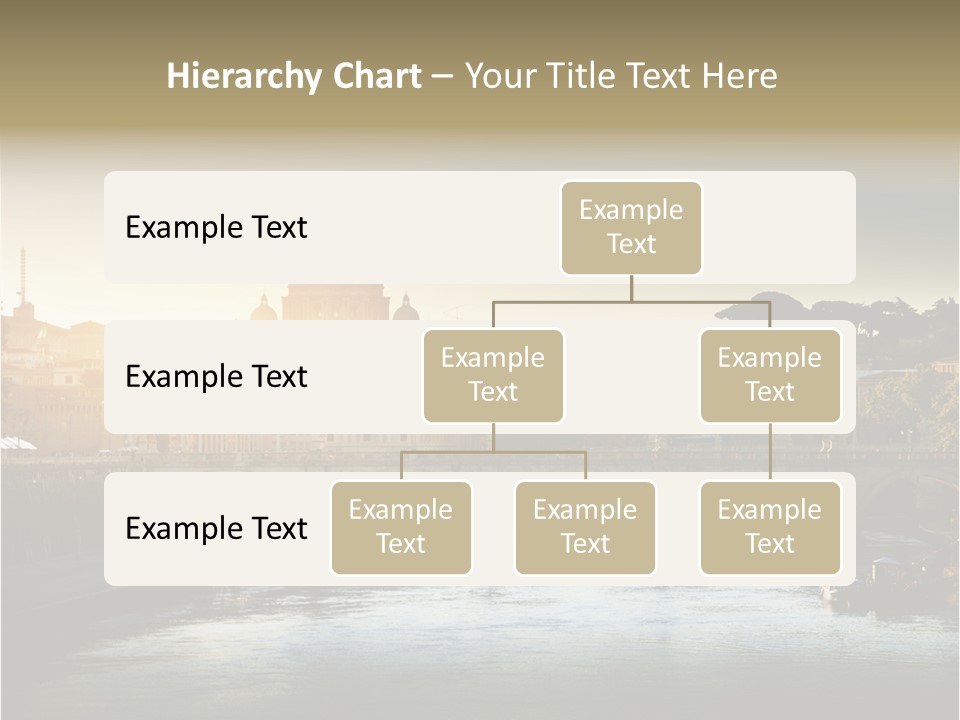 Panoramic River Religion PowerPoint Template