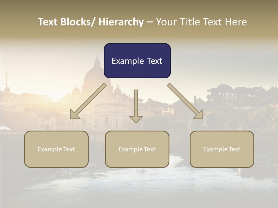 Panoramic River Religion PowerPoint Template