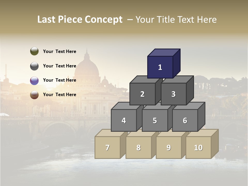 Panoramic River Religion PowerPoint Template