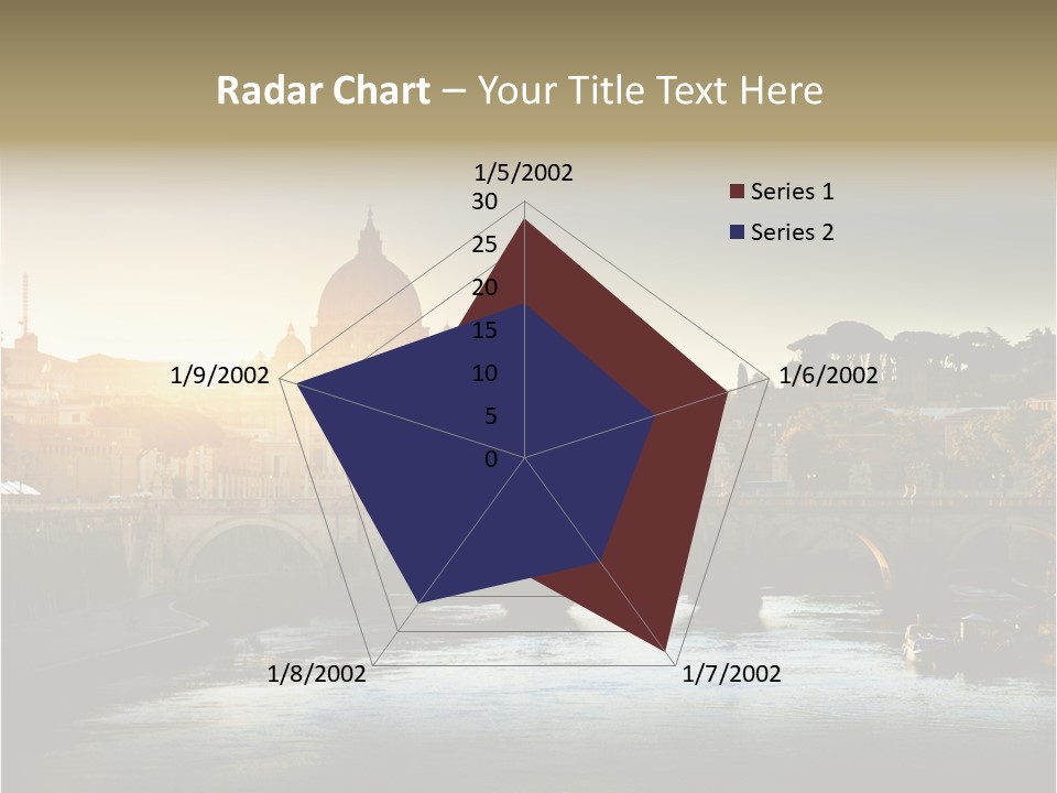 Panoramic River Religion PowerPoint Template