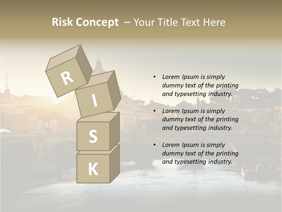 Panoramic River Religion PowerPoint Template