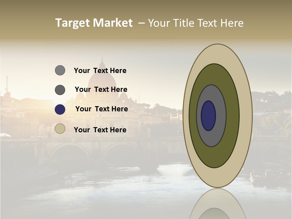 Panoramic River Religion PowerPoint Template