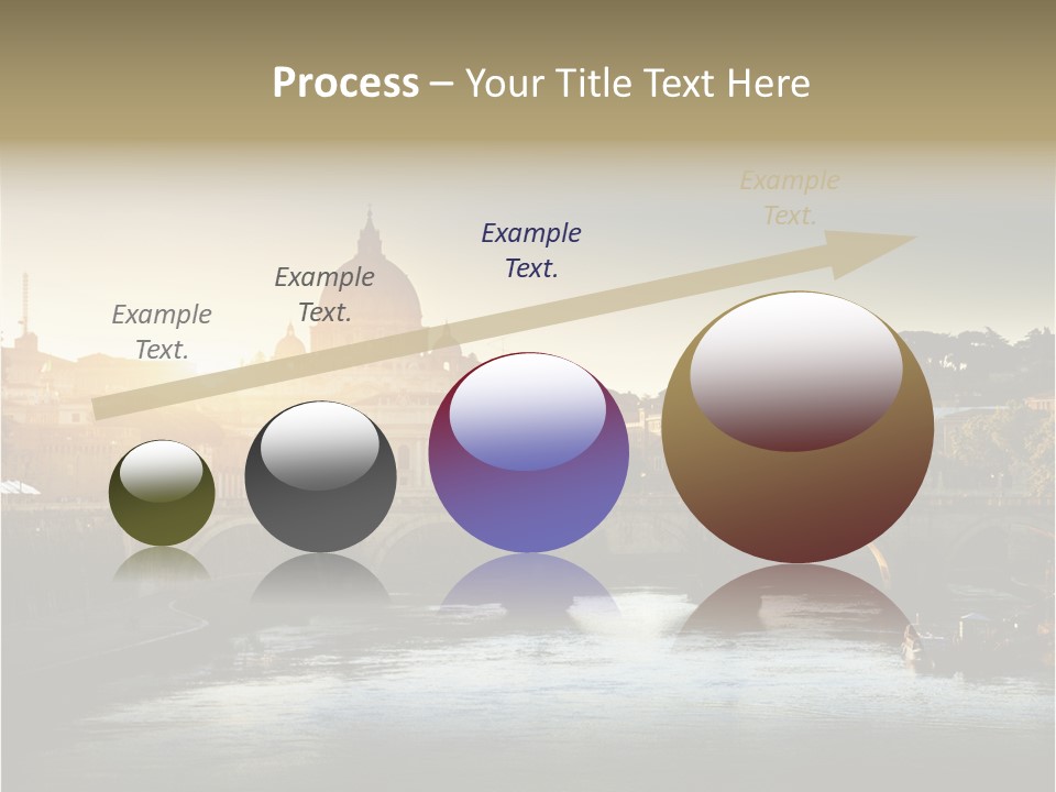 Panoramic River Religion PowerPoint Template