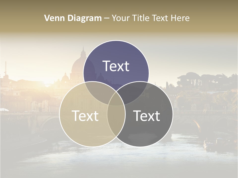 Panoramic River Religion PowerPoint Template