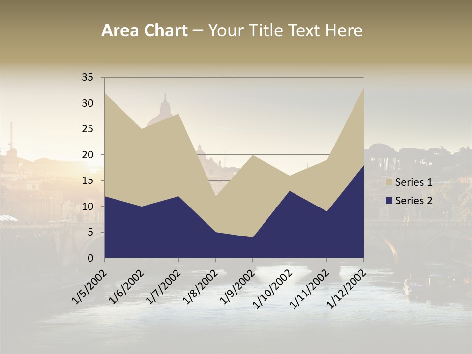 Panoramic River Religion PowerPoint Template