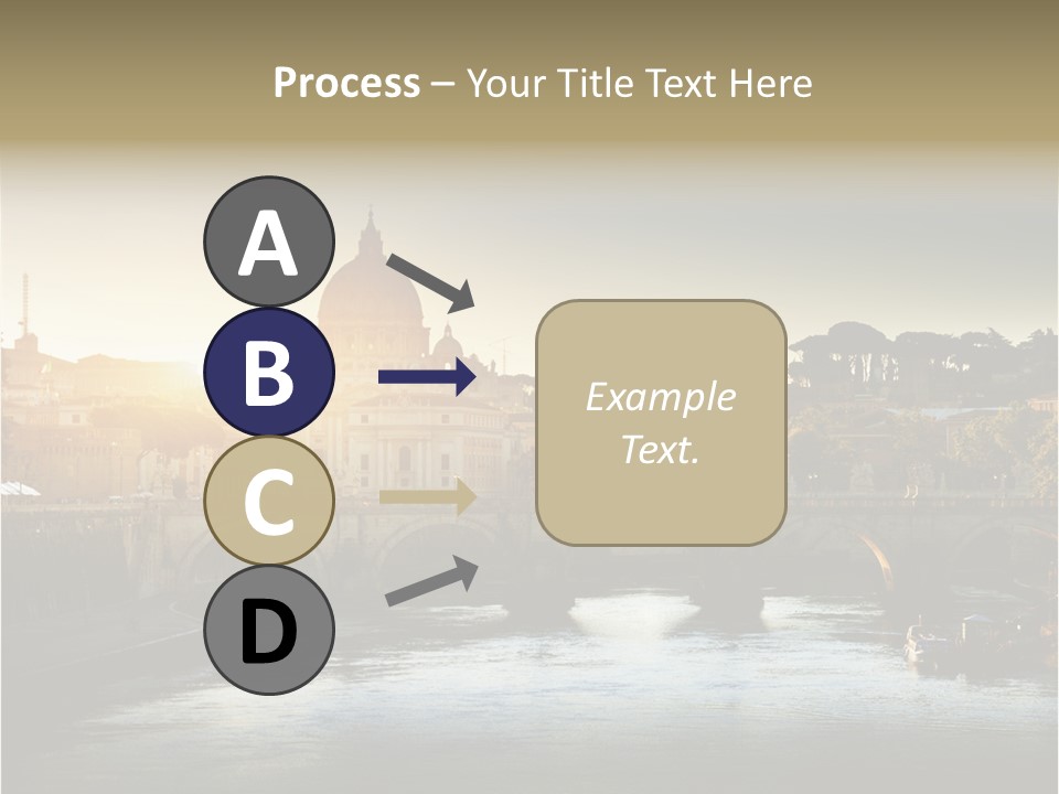 Panoramic River Religion PowerPoint Template