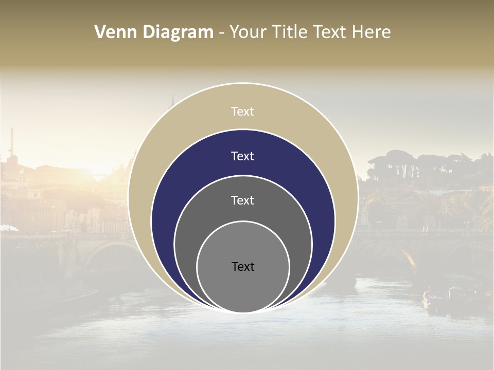 Panoramic River Religion PowerPoint Template
