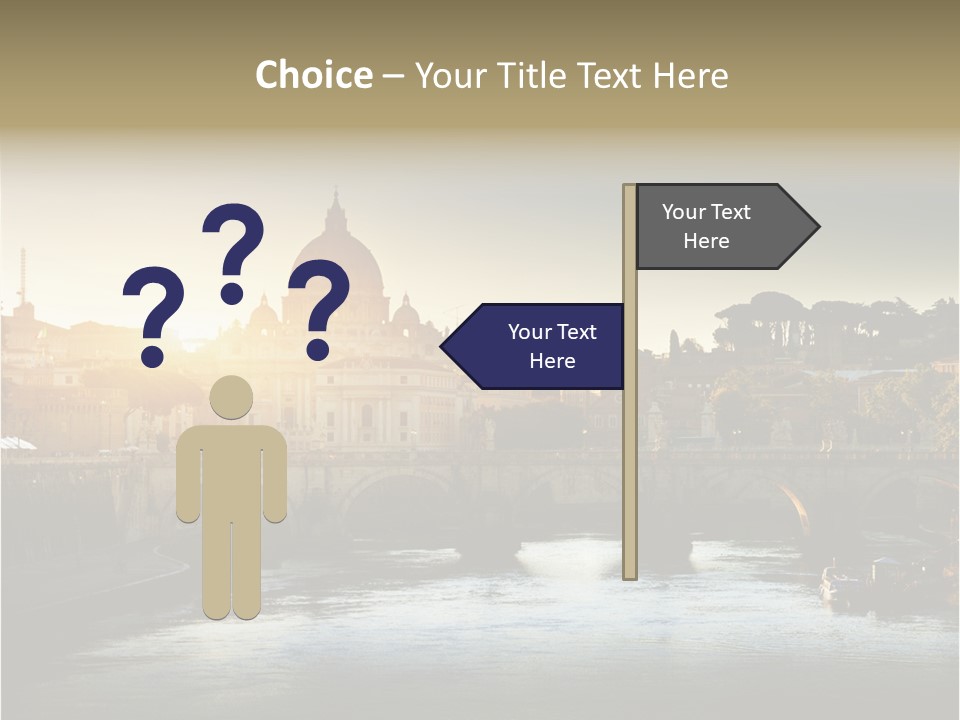 Panoramic River Religion PowerPoint Template