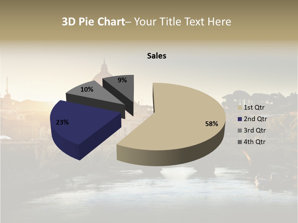 Panoramic River Religion PowerPoint Template