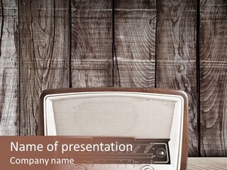 Antique Object Music PowerPoint Template