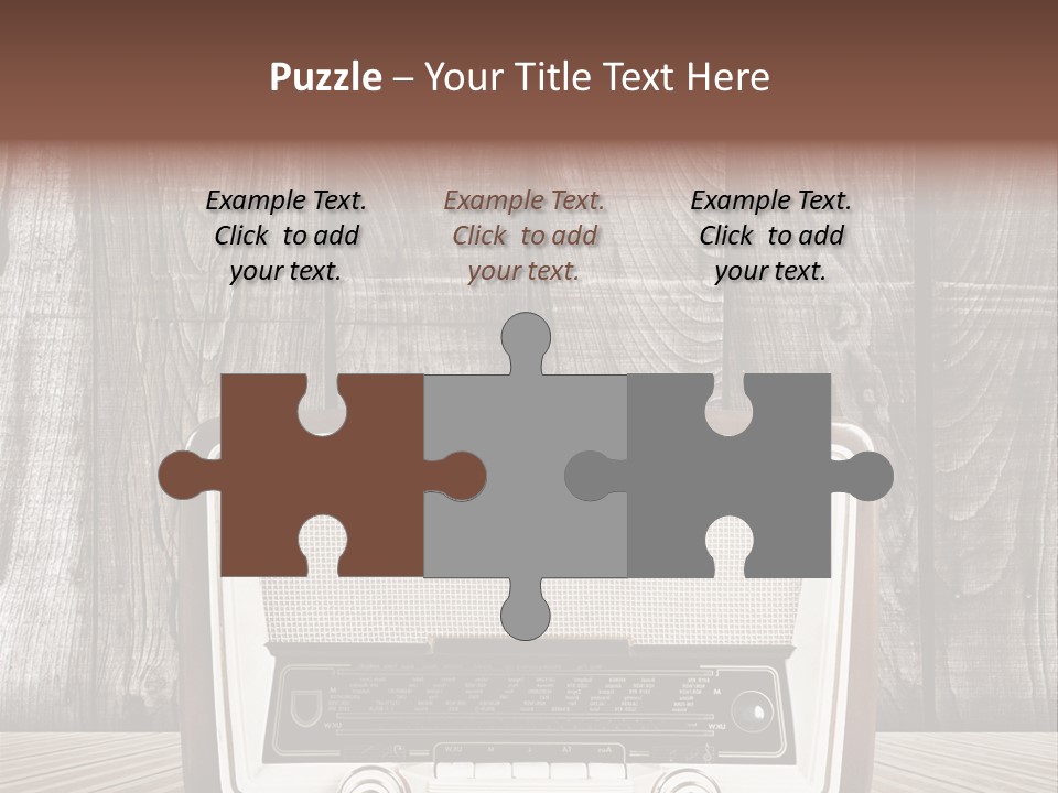 Antique Object Music PowerPoint Template