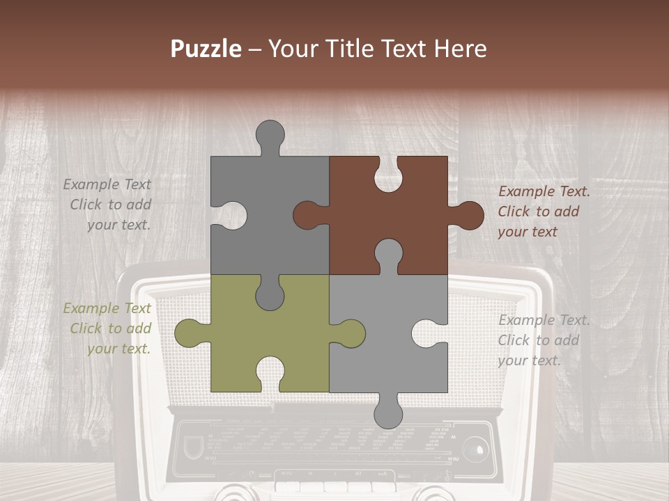 Antique Object Music PowerPoint Template