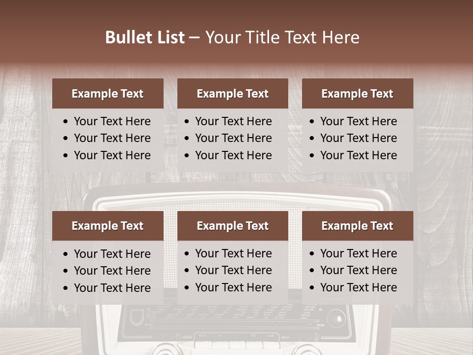 Antique Object Music PowerPoint Template