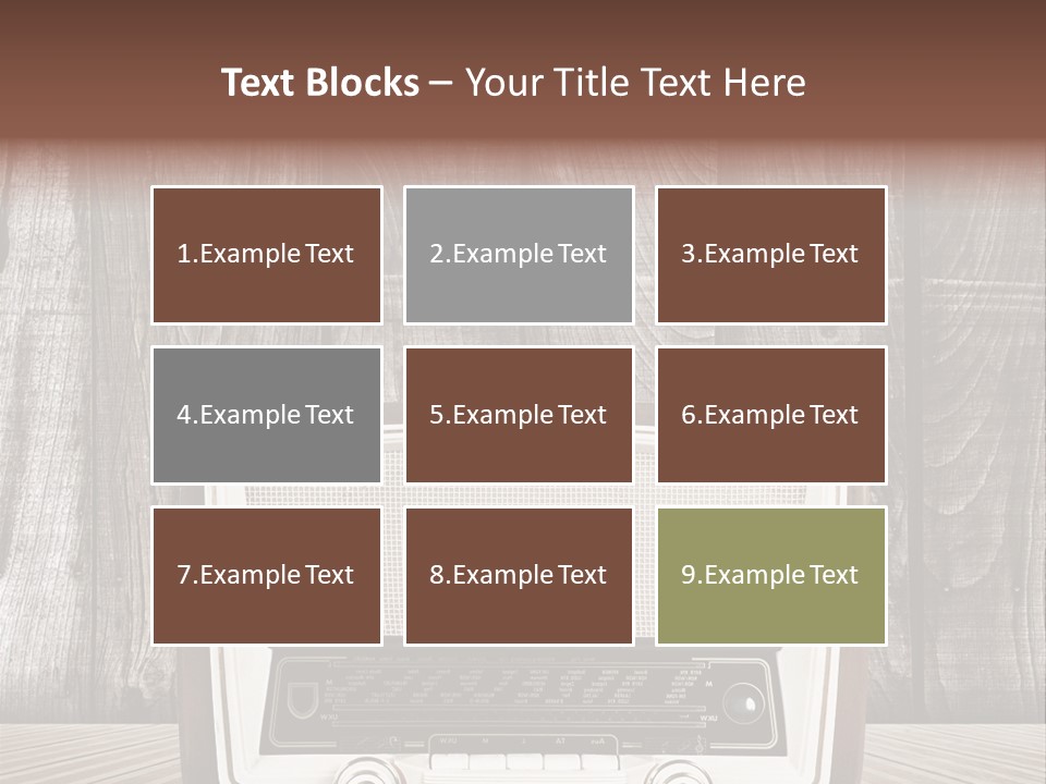 Antique Object Music PowerPoint Template