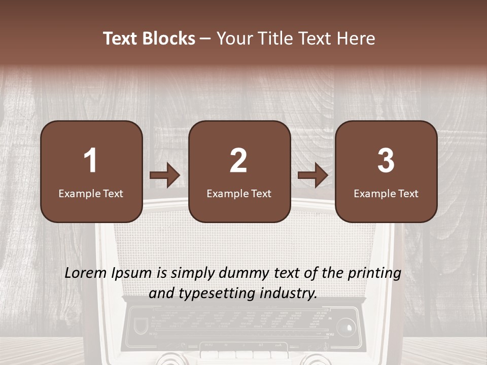Antique Object Music PowerPoint Template