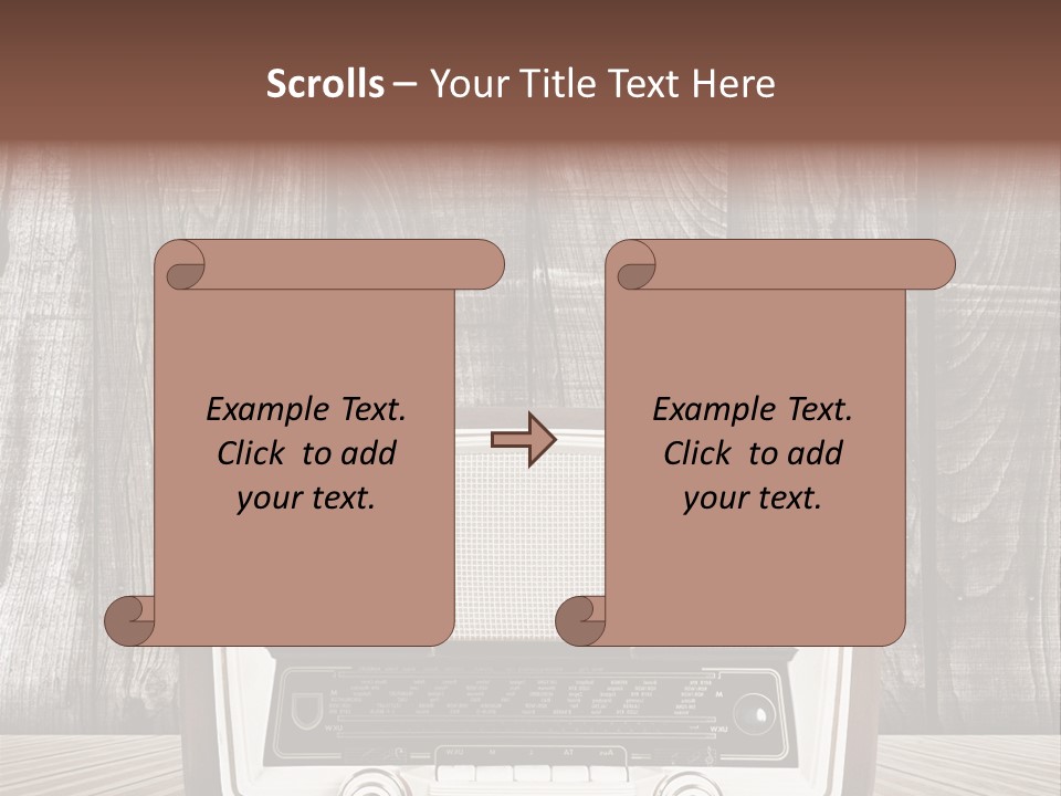 Antique Object Music PowerPoint Template
