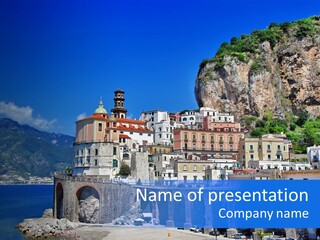 Scenery Tourism Italy PowerPoint Template