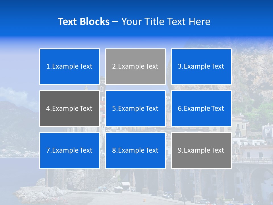 Scenery Tourism Italy PowerPoint Template