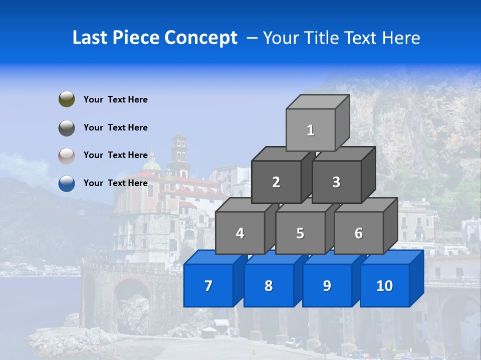 Scenery Tourism Italy PowerPoint Template