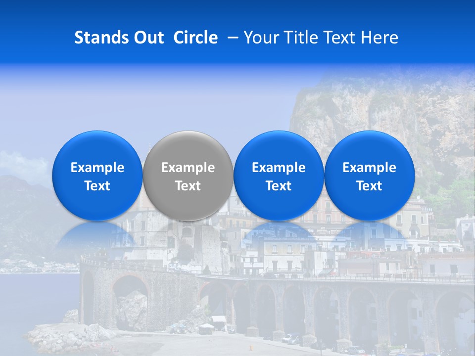 Scenery Tourism Italy PowerPoint Template