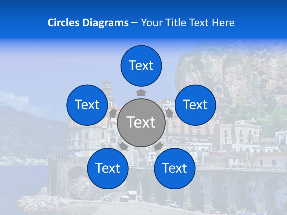 Scenery Tourism Italy PowerPoint Template