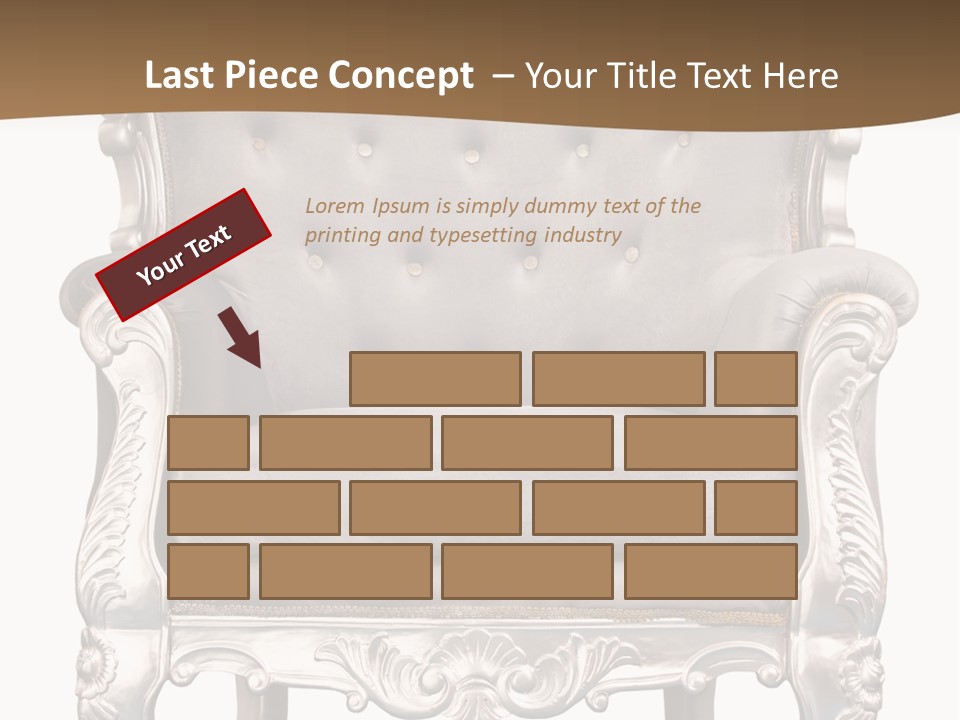 Decorating Sit Copy Space PowerPoint Template