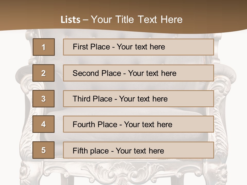 Decorating Sit Copy Space PowerPoint Template