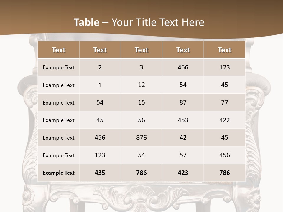 Decorating Sit Copy Space PowerPoint Template