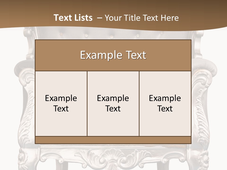 Decorating Sit Copy Space PowerPoint Template