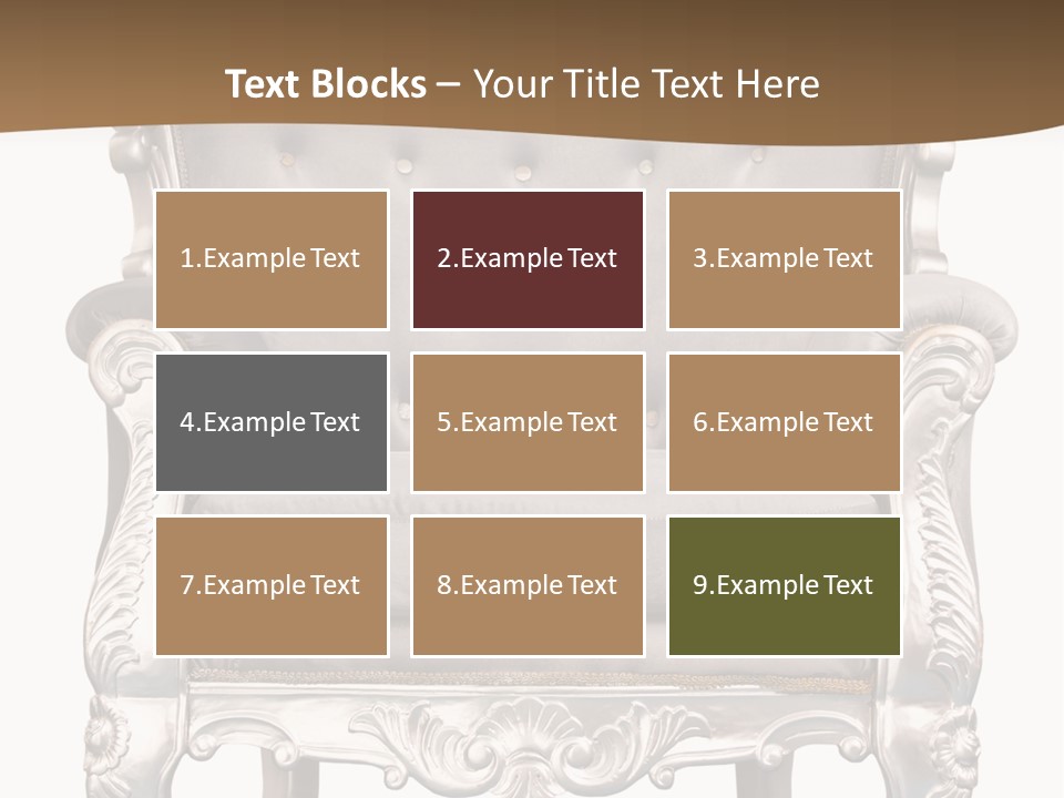 Decorating Sit Copy Space PowerPoint Template