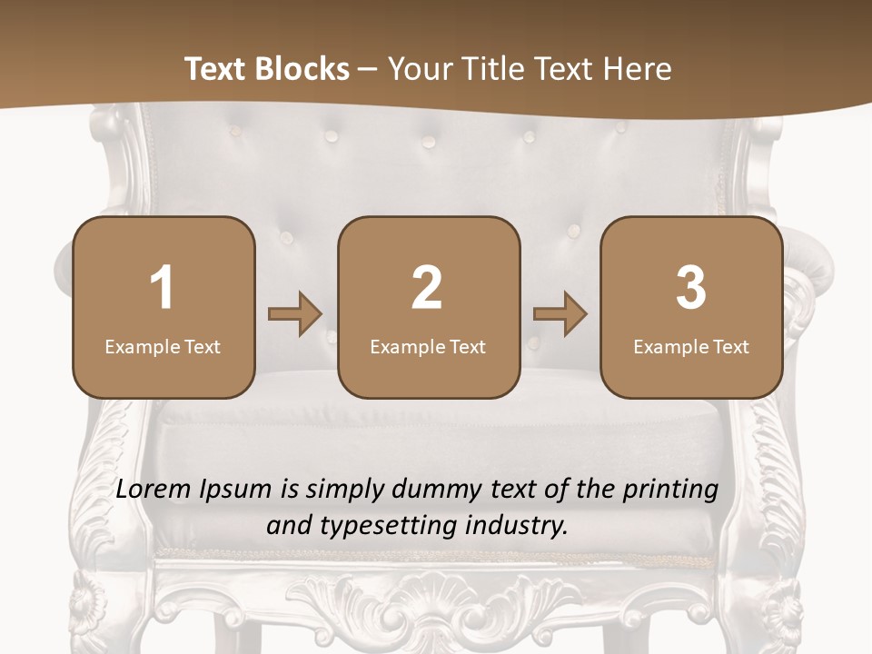 Decorating Sit Copy Space PowerPoint Template