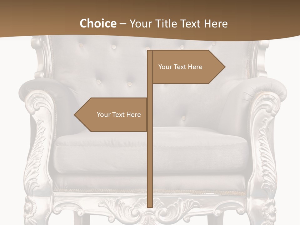 Decorating Sit Copy Space PowerPoint Template