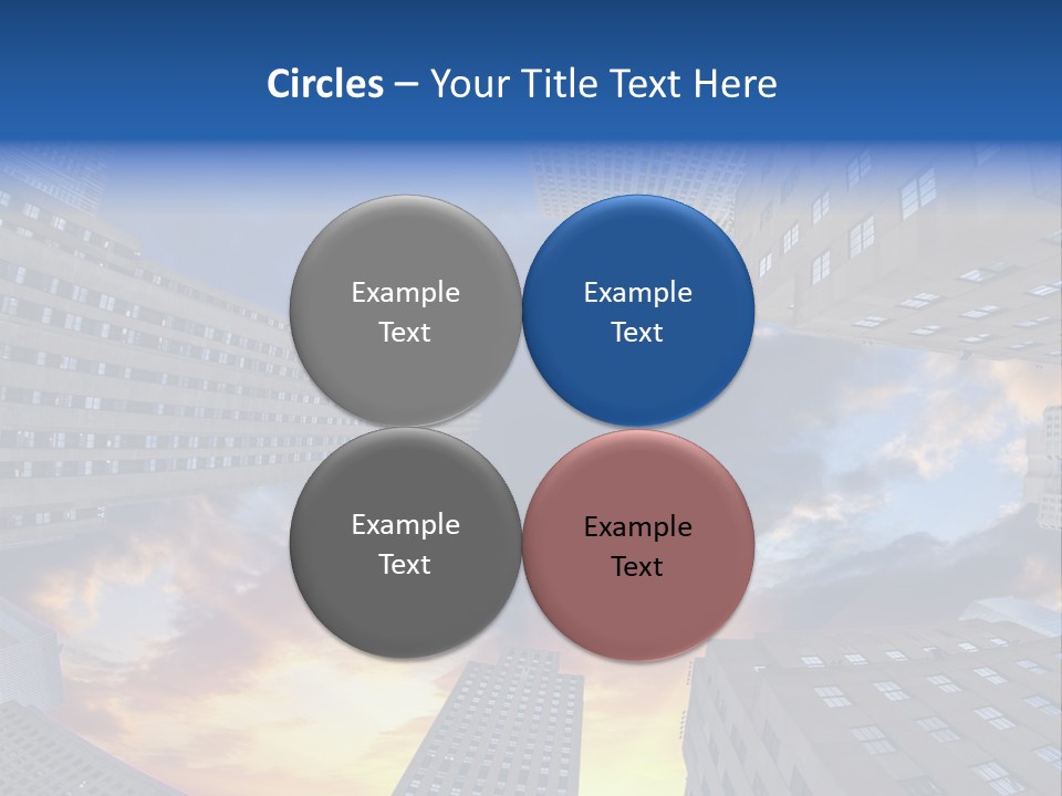 Scenic York Street PowerPoint Template