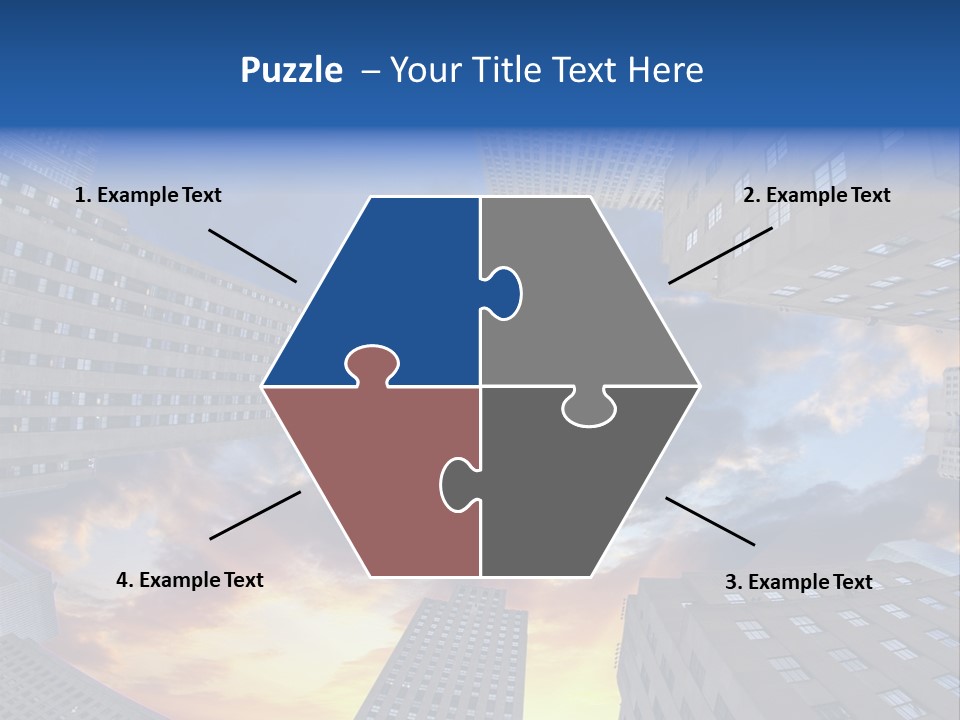 Scenic York Street PowerPoint Template