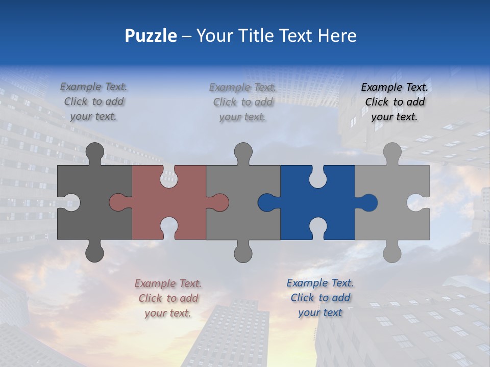 Scenic York Street PowerPoint Template