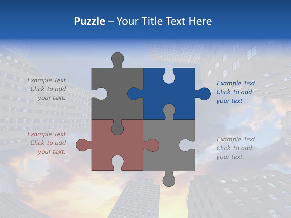 Scenic York Street PowerPoint Template