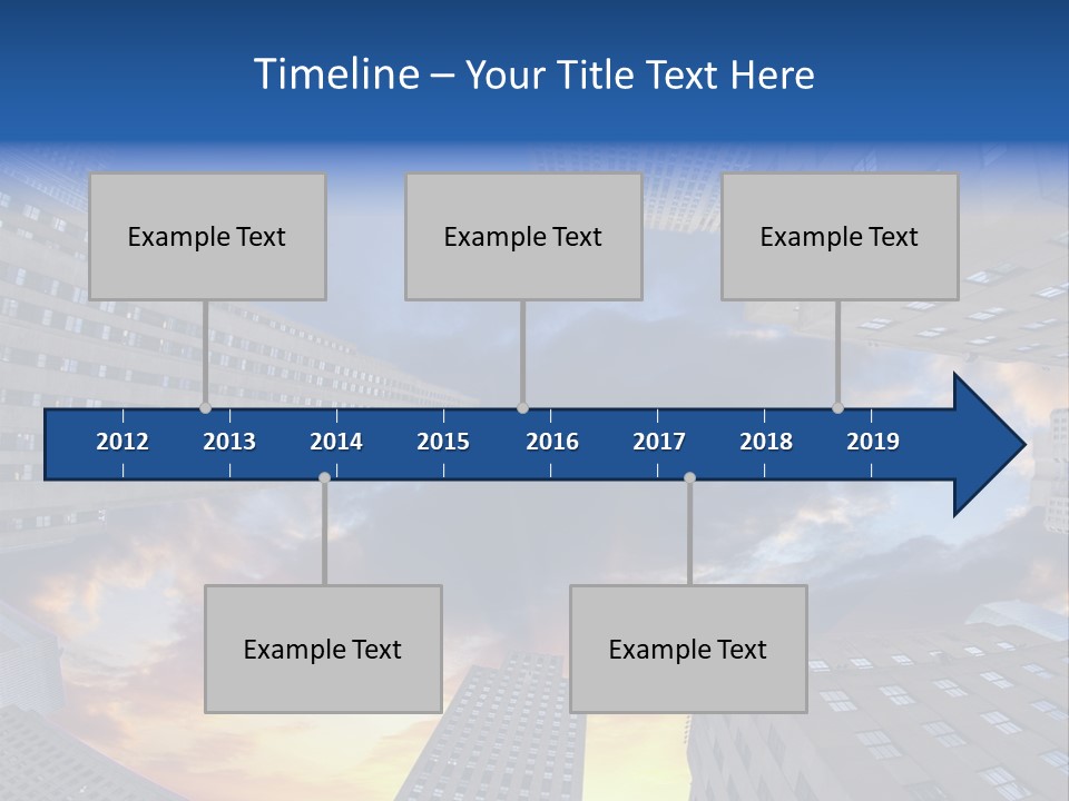 Scenic York Street PowerPoint Template