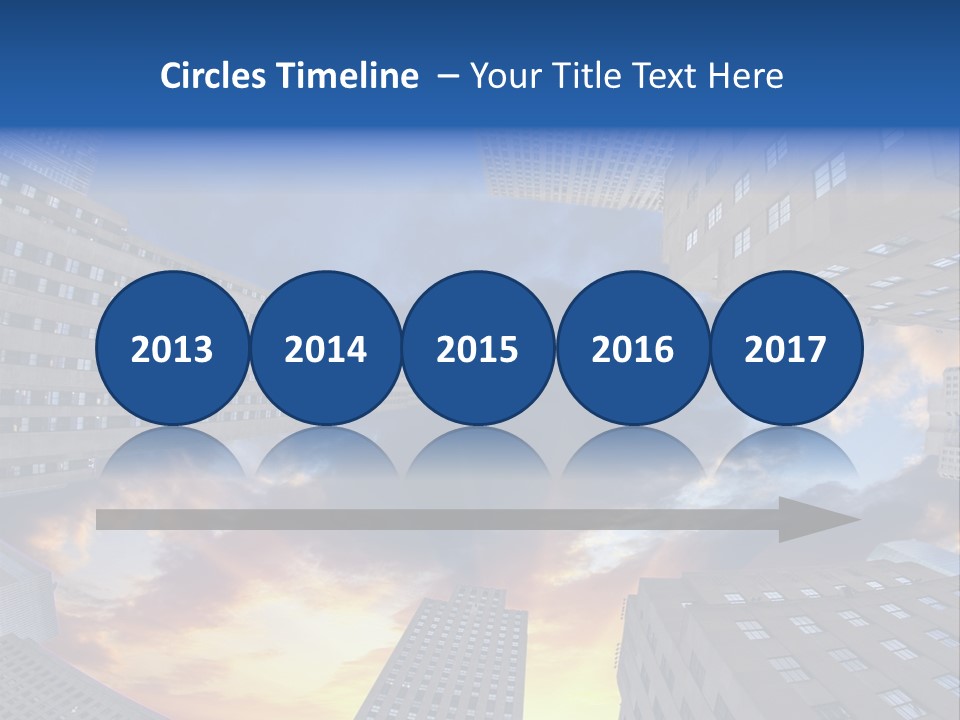 Scenic York Street PowerPoint Template